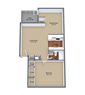 One Bedroom Medium