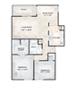 2 Bedroom 1 Bath Renovated