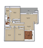 Three Bedroom Large