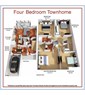 Four Bedroom Townhome