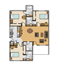Three Bedroom