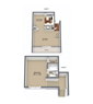 One Bedroom Loft
