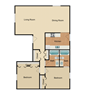 Two Bedroom Two Bathroom