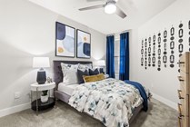Longleaf at St. Johns Apartments | St. Johns, FL | Bedroom with Ceiling Fan