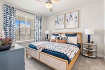Longleaf at St. Johns Apartments | St. Johns, FL | Bedroom with Ceiling Fan