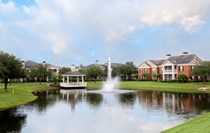 Gazebo on Pond