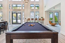 Experience the blend of comfort and style in this exquisite apartment lounge.
